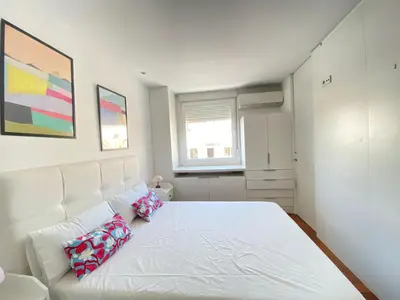 Cama o camas de una habitación en Apartamento Plaza España