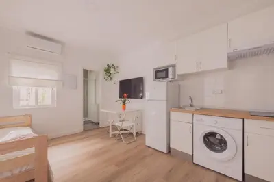 Una cocina o zona de cocina en Wood 1