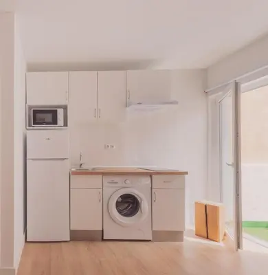 Una cocina o zona de cocina en Wood 5