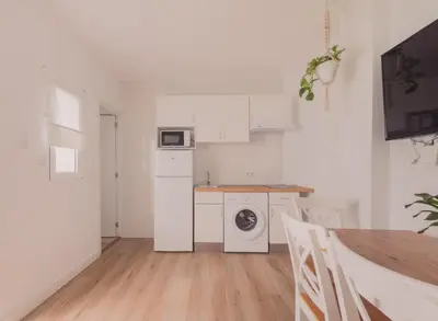 Una cocina o zona de cocina en Wood 6