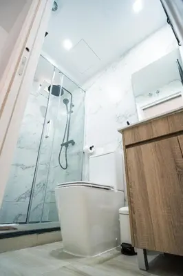 Un baño de Beautiful studio in Prosperidad - Salazar