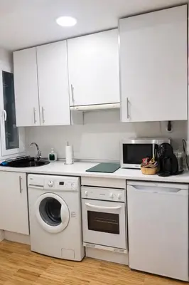 Una cocina o zona de cocina en Estudio Atocha