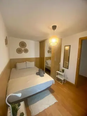 Cama o camas de una habitación en Plaza Angel Street, Private rooms