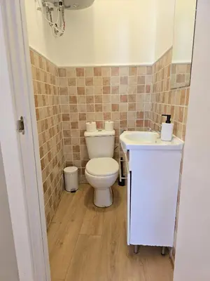 Un baño de La Casita de Loren