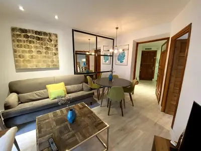 Zona de estar de Santo Domingo I - 1 Bedroom Apartment in Gran Via