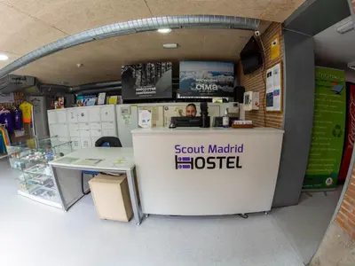 Certificado, premio, señal o documento que está expuesto en Scout Madrid Hostel
