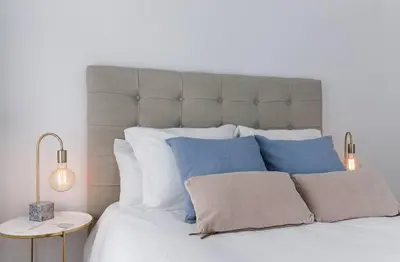 Cama o camas de una habitación en Luz y diseño en Malasaña, Piso céntrico y nuevo