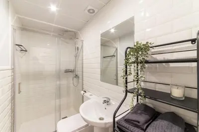 Un baño de Apartamento bonito en el Centro de Madrid