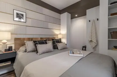 Cama o camas de una habitación en Blondie - 2 bedroom in Ibiza