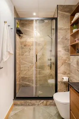 Un baño de Apart diseño centro San Bernardo esquina Gran Via