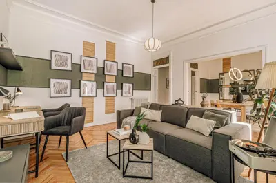 Zona de estar de Masu - 3 bedrooms in Justicia
