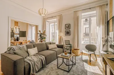 Zona de estar de Masu - 3 bedrooms in Justicia