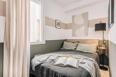 Cama o camas de una habitación en Agate - 2 bedrooms in Trafalgar