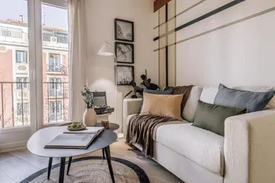 Zona de estar de Kartal - 2 bedrooms in Palacio