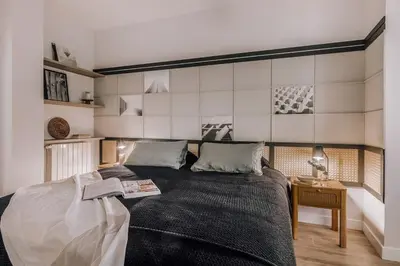 Cama o camas de una habitación en Coltrane - 3 bedrooms in Castellana