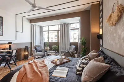 Zona de estar de Bechar - 2 bedrooms in Castellana