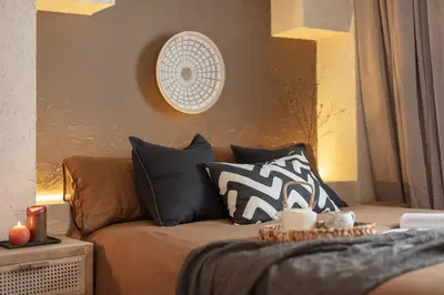 Cama o camas de una habitación en Bechar - 2 bedrooms in Castellana