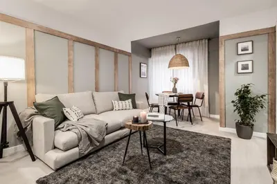 Zona de estar de Beraldi - 1 bedroom and shared pool in Trafalgar