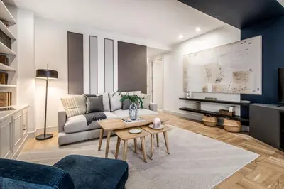 Zona de estar de Ouki - 2 bedrooms in Salamanca
