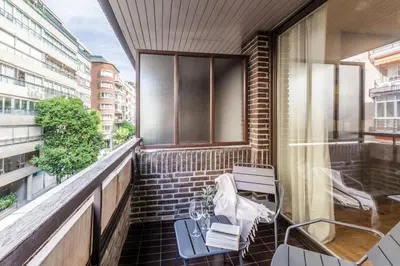 Un balcón o terraza de Ouki - 2 bedrooms in Salamanca