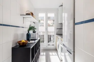 Una cocina o zona de cocina en Bowie - 1 bedroom pool in Chueca