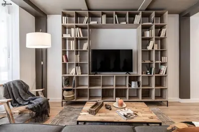 Una televisión o centro de entretenimiento en Ordino - 3 bedrooms in Trafalgar