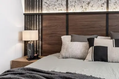Cama o camas de una habitación en Ordino - 3 bedrooms in Trafalgar