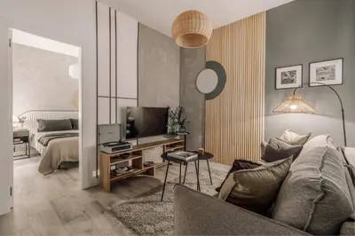 Zona de estar de Tacana - 1 bedroom in Chamberí