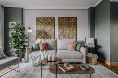 Zona de estar de Anku - 2 bedrooms and pool in Ciudad Jardín