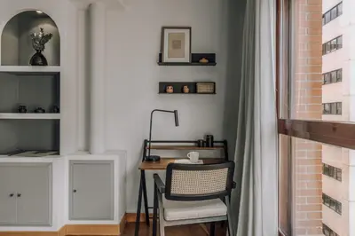 Plano de Anku - 2 bedrooms and pool in Ciudad Jardín