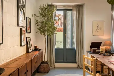 Zona de estar de Vinci - 1 bedroom in Malasaña