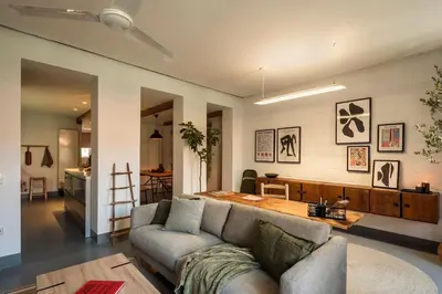 Zona de estar de Vinci - 1 bedroom in Malasaña