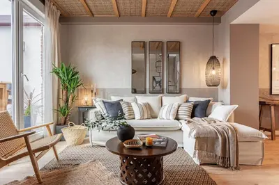 Zona de estar de Skoura - 3 bedrooms and terrace in Almagro