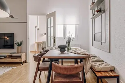 Zona de estar de Duke - 3 bedrooms and office in Ibiza