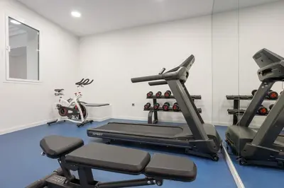 Gimnasio o instalaciones de fitness de Saru - 1 bedroom and gym in Almagro