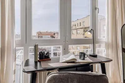 Plano de Serin - 2 bedrooms and balcony in Recoletos