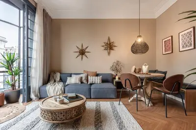 Zona de estar de Agadez - 3 bedrooms and balcony in Lista
