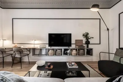 Una televisión o centro de entretenimiento en Argento - 3 bedrooms in Almagro