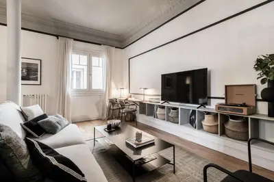 Una televisión o centro de entretenimiento en Argento - 3 bedrooms in Almagro