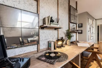 Una cocina o zona de cocina en Lecina - 2 bedrooms in Goya