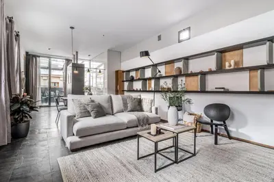 Zona de estar de Monroe - 2 Bedrooms in Chueca
