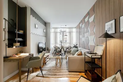 Zona de estar de Serdar - 2 bedrooms in Hispanoamérica