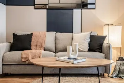 Zona de estar de Elton - 1 bedroom in Chueca