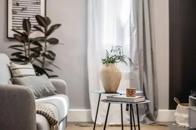 Zona de estar de Noche - 1 bedroom in Salamanca