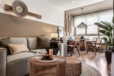 Zona de estar de Ubangi - 2 bedrooms in Lista