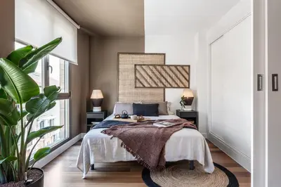 Cama o camas de una habitación en Ubangi - 2 bedrooms in Lista