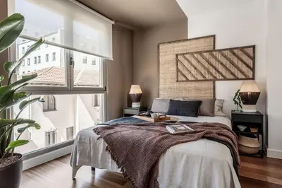 Cama o camas de una habitación en Ubangi - 2 bedrooms in Lista