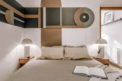 Cama o camas de una habitación en Hizan - 2 bedrooms in Lista