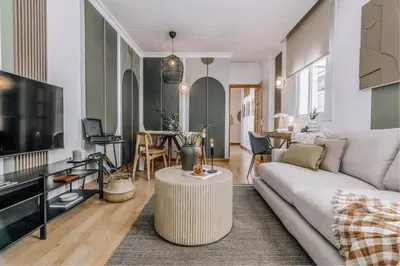 Zona de estar de Hizan - 2 bedrooms in Lista