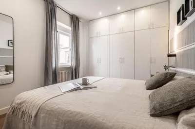 Cama o camas de una habitación en Colmenar - 4 bedrooms in Ibiza